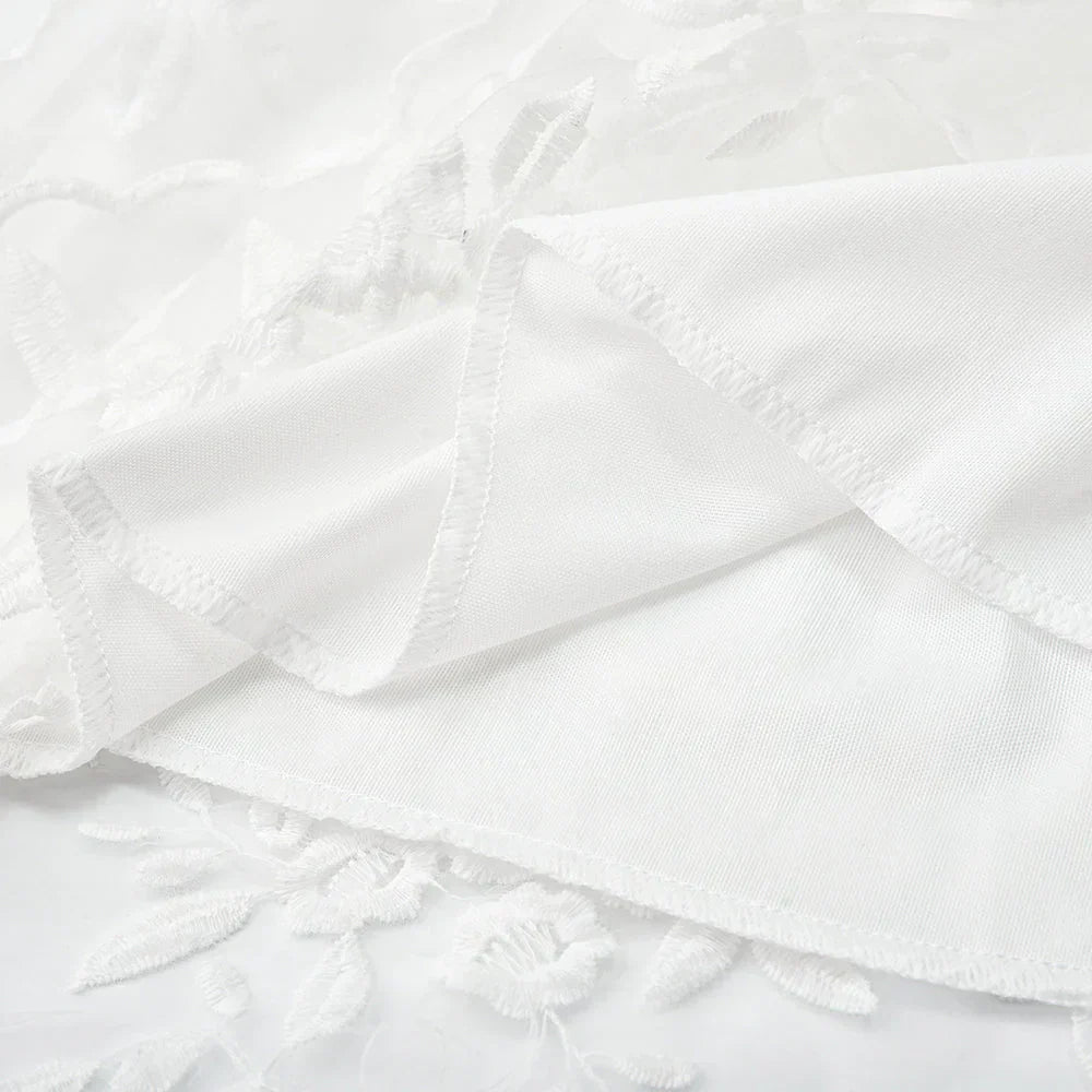 Robe À Bretelles Avec Broderie Florale Pour Femme | Idéale Pour Les Vacances Et Les Sorties D’Été