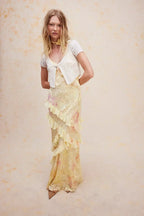 Robe Longue Sans Manches Avec Coupe Fluide Pour Femme | Idéale Pour Tenues Quotidiennes Et Événements