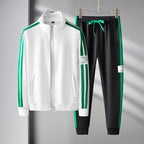Ensemble Deux Pièces avec Veste Zippée et Pantalon Jogger pour Homme | Idéal pour Un Usage Quotidien