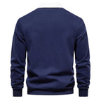 Polo Rugby À Manches Longues avec Col Contrasté pour Homme | Idéal pour La Mi-Saison