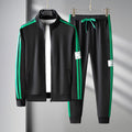 Ensemble Deux Pièces avec Veste Zippée et Pantalon Jogger pour Homme | Idéal pour Un Usage Quotidien