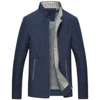 Veste Bomber Slim Fit avec Détails Classiques pour Hommes | Idéale pour le Printemps et l’Automne