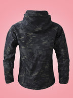 Coupe-Vent Camouflage à Capuche pour Hommes | Idéal pour l’Hiver