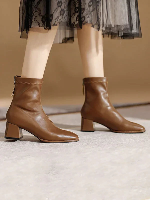 Bottes Avec Fermeture Zippée Pour Femmes | Idéales Pour Un Usage Quotidien