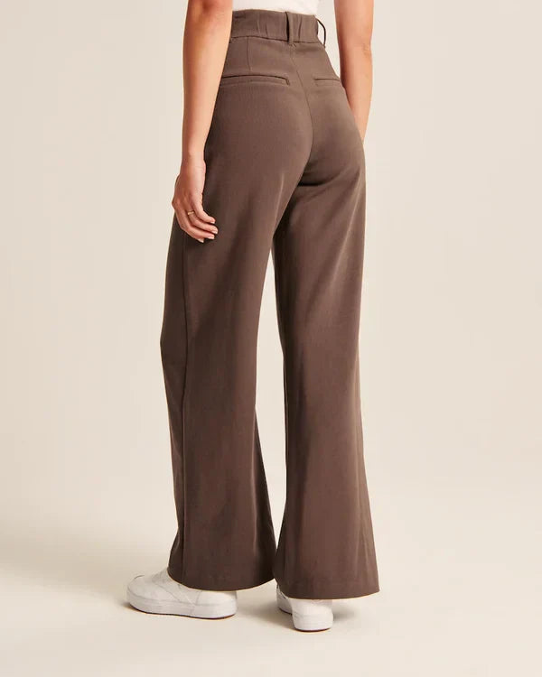 Pantalon Évasé avec Coupe Ajustée pour Femme | Idéal pour le Quotidien et les Sorties