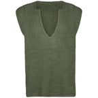 Pull Tricoté Sans Manches pour Hommes | Idéal pour la Superposition