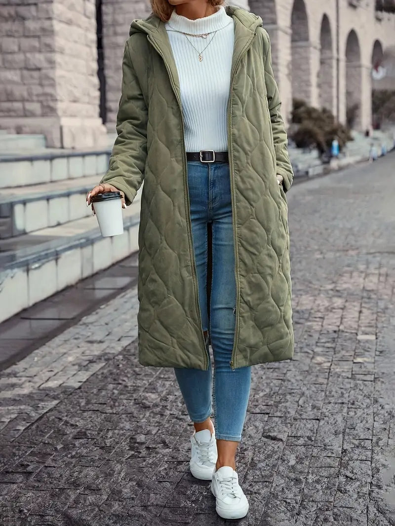 Veste À Fermeture À Glissière Avant Avec Coupe Ajustée Pour Femme | Idéal Pour Les Occasions Quotidiennes