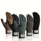 Gants Tricotés avec Fonction Écran Tactile pour Homme | Idéal pour l’Hiver