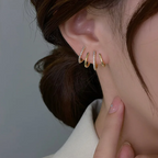 Boucles D’Oreilles avec Finition Brillante pour Femme | Idéales pour Les Occasions Spéciales
