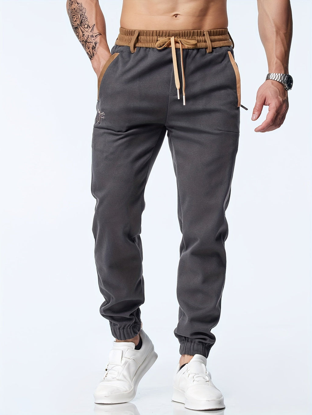 Pantalon à Chevilles Élastiques pour Homme | Idéal pour le Quotidien et les Loisirs