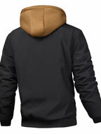 Veste Avec Capuche Et Fermeture Zippée Pour Homme | Idéale Pour Un Usage Quotidien Et Extérieur