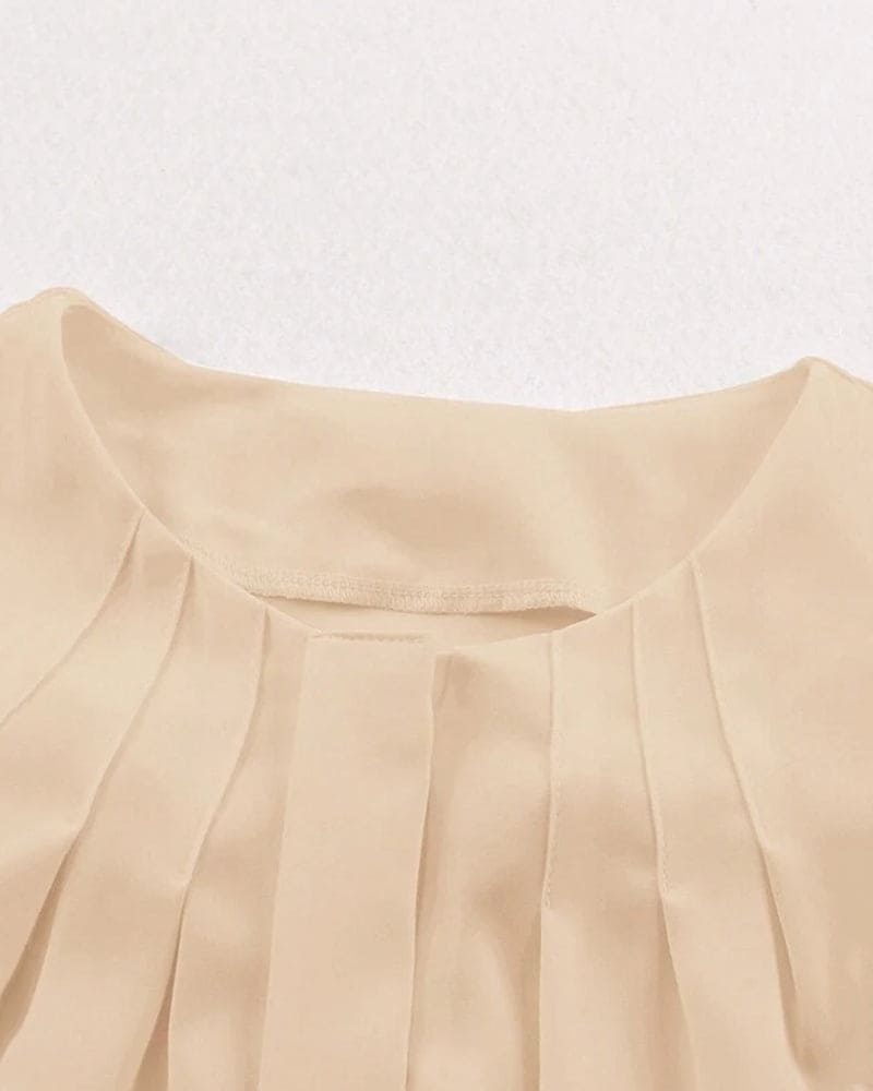 Chemise À Manches Lanterne Avec Boutons Pour Femmes | Idéal Pour Le Printemps