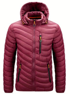 Veste D’Hiver Avec Capuche Ajustable Pour Homme | Idéale Pour La Saison Froide
