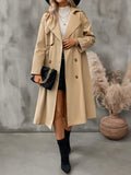Trench-Coat Classique Avec Coupe Ajustée Pour Femme | Idéal Pour Mi-Saison
