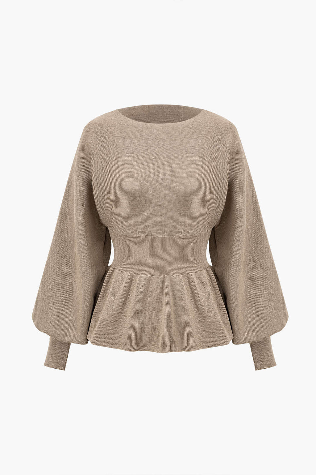 Ensemble Deux Pièces avec Haut Peplum et Jupe Crayon pour Femme | Idéal pour le Quotidien et le Travail