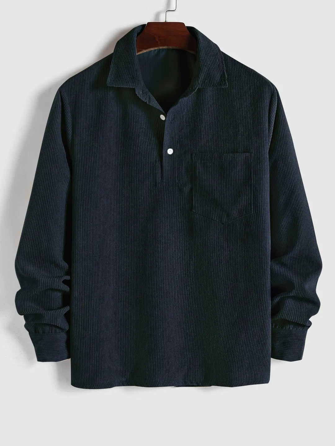 Pull-Over Homme à Texture Côtelée pour Usage Quotidien | Idéal pour la Mi-Saison