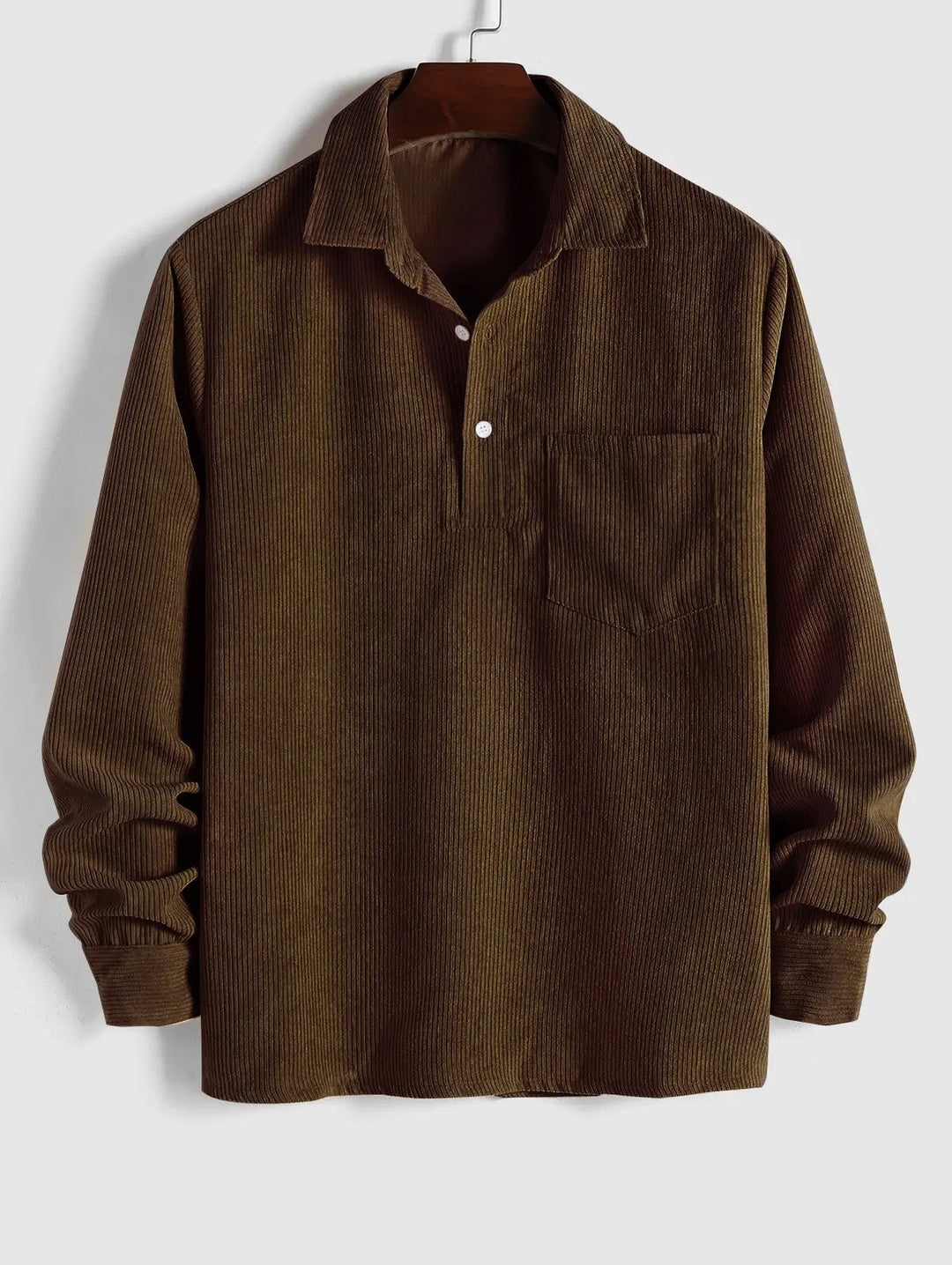 Pull-Over Homme à Texture Côtelée pour Usage Quotidien | Idéal pour la Mi-Saison