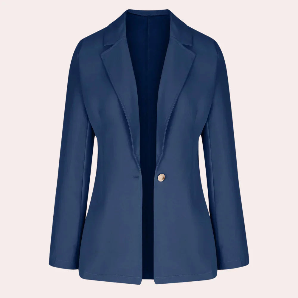Blazer À Manches 3/4 Avec Col En V Pour Femme | Idéal Pour Un Usage Quotidien