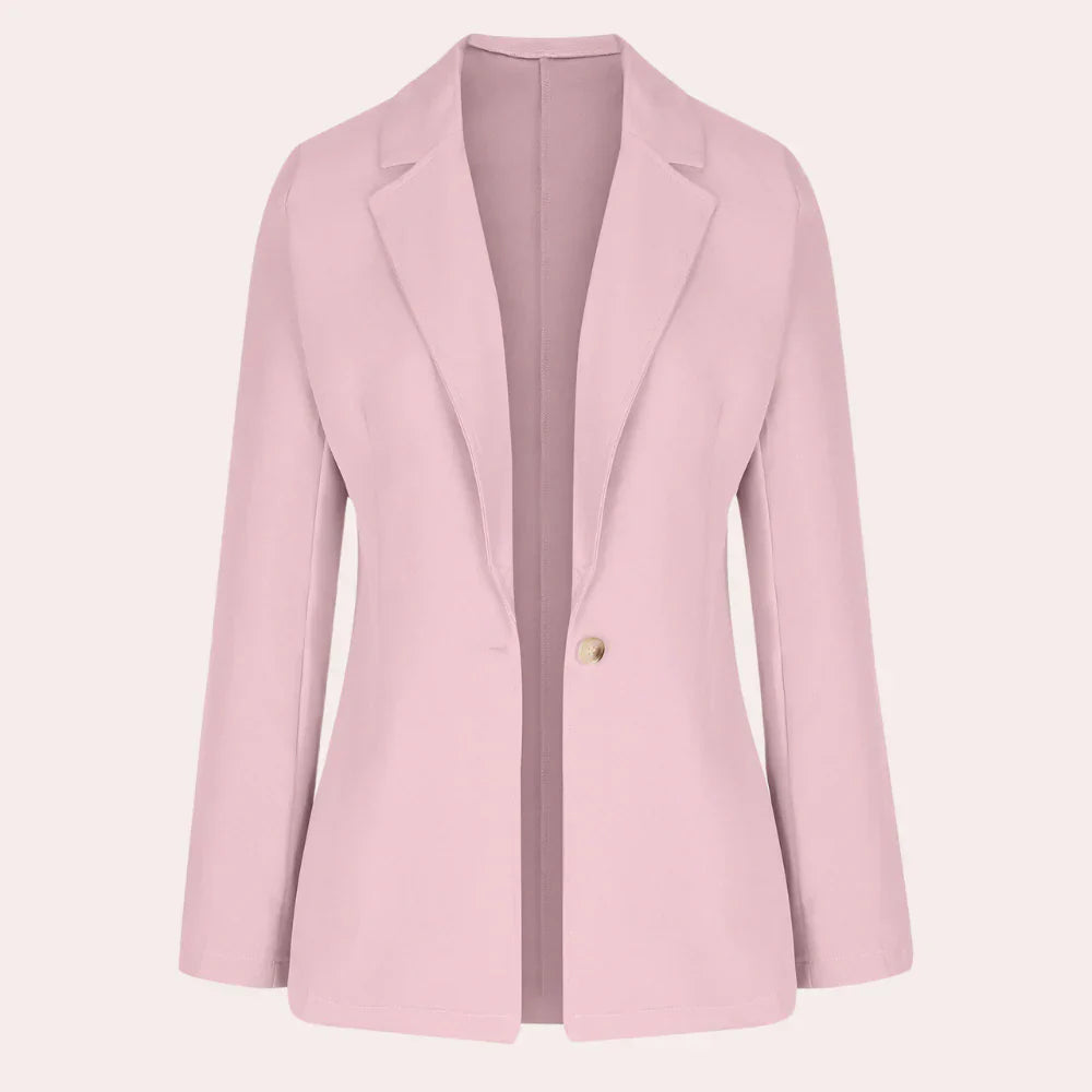 Blazer À Manches 3/4 Avec Col En V Pour Femme | Idéal Pour Un Usage Quotidien