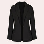 Blazer À Manches 3/4 Avec Col En V Pour Femme | Idéal Pour Un Usage Quotidien