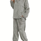 Ensemble Loungewear avec Sweat À Capuche Et Pantalon pour Femme | Idéal pour L’Automne Et L’Hiver