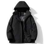 Manteau D’Hiver avec Capuche Et Doublure Polaire pour Homme | Idéal pour Les Journées Froides