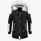 Manteau d’Hiver avec Capuche Amovible et Poches pour Homme | Idéal pour l’Hiver