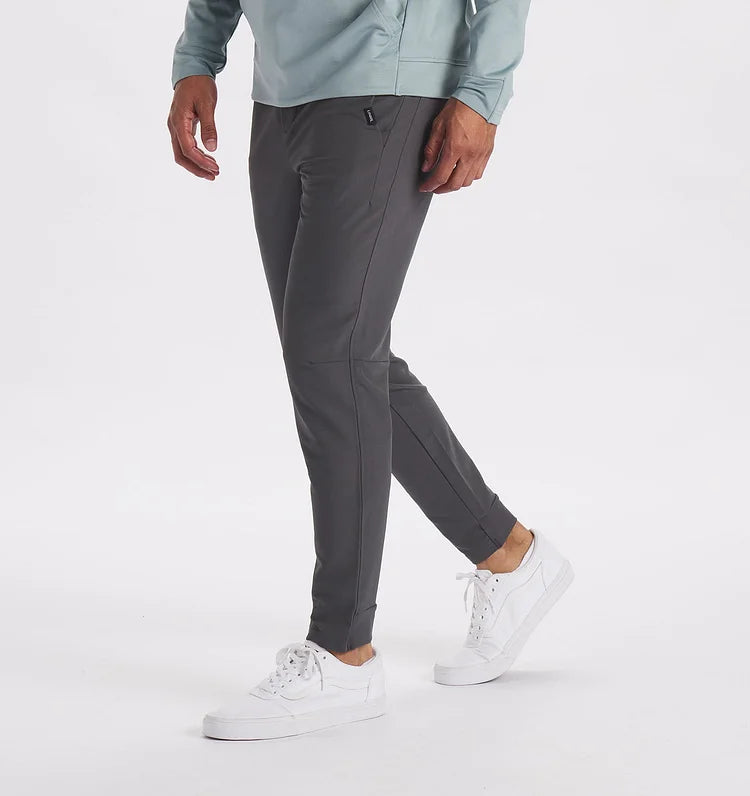Pantalon Fonctionnel avec Coupe Ajustée Et Taille Élastique pour Homme | Idéal pour Les Activités Quotidiennes