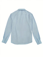 Chemise À Manches Longues Avec Détails Contrastés Et Fermeture À Boutons Pour Hommes | Idéale Pour Toutes Les Saisons