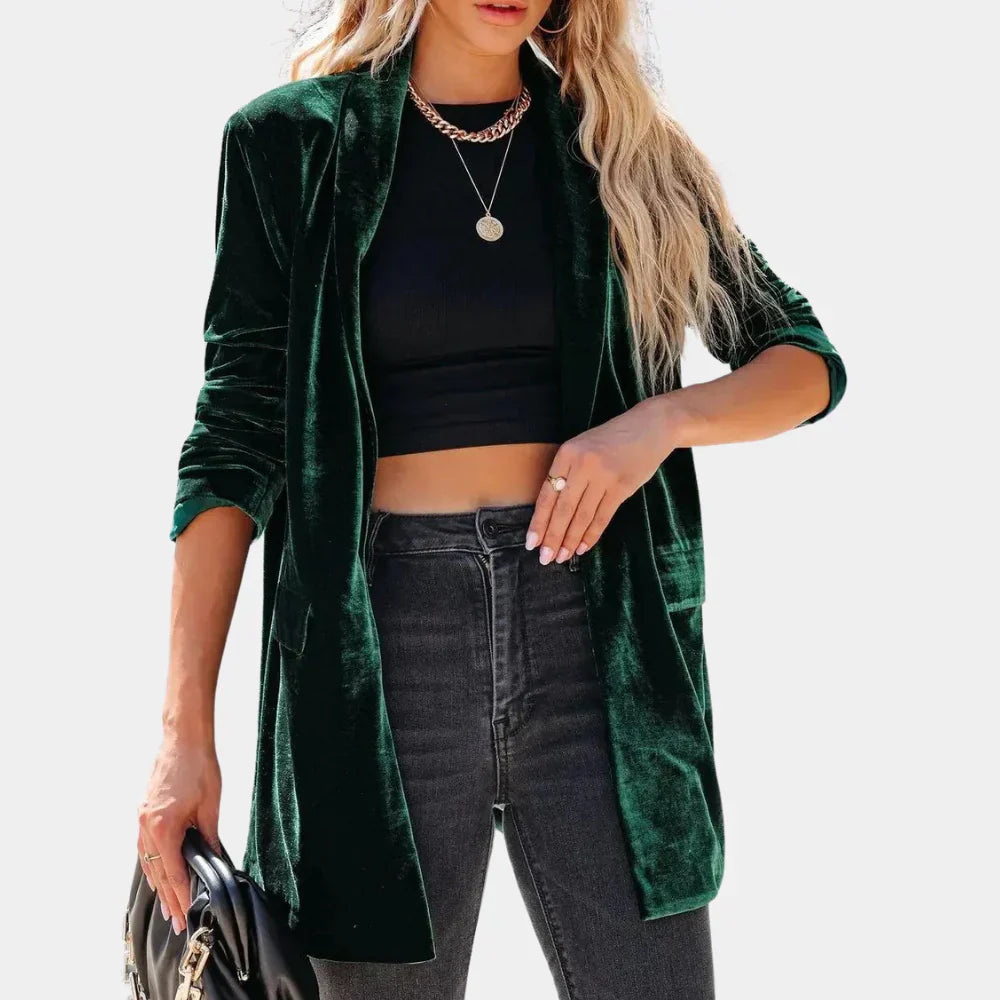 Blazer Avec Coupe Ample Pour Femme | Idéal Pour Les Saisons Froides