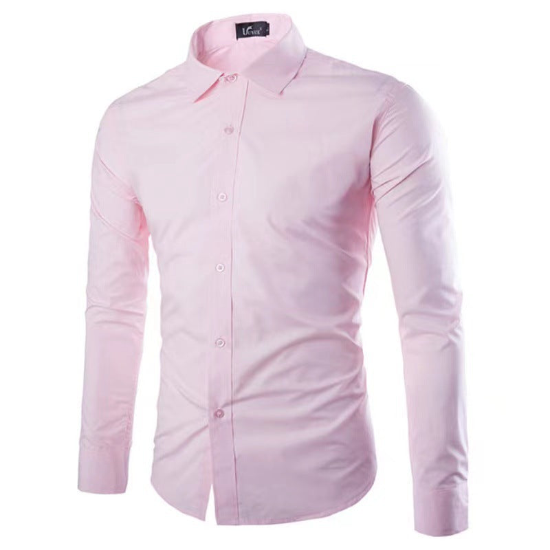 Chemise Infroissable à Manches Longues avec Coupe Confort pour Homme | Idéal pour le Bureau et les Sorties