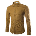 Chemise Infroissable à Manches Longues avec Coupe Confort pour Homme | Idéal pour le Bureau et les Sorties