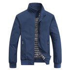 Veste Zippée Avec Col Montant Et Poches Zippées Pour Homme | Idéale Pour La Mi-Saison
