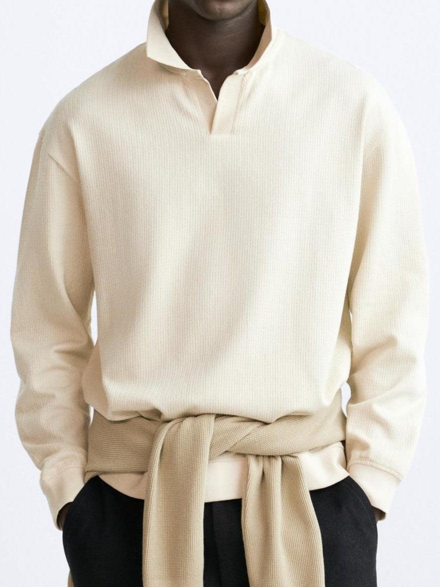 Polo Pour Homme À Manches Longues | Idéal Pour Un Usage Quotidien