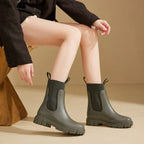 Bottines Chelsea à Enfiler avec Tige Montante pour Femmes | Idéal pour l’Automne et l’Hiver