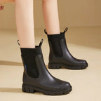 Bottines Chelsea à Enfiler avec Tige Montante pour Femmes | Idéal pour l’Automne et l’Hiver