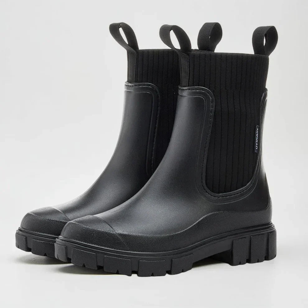 Bottines Chelsea à Enfiler avec Tige Montante pour Femmes | Idéal pour l’Automne et l’Hiver