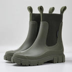 Bottines Chelsea à Enfiler avec Tige Montante pour Femmes | Idéal pour l’Automne et l’Hiver
