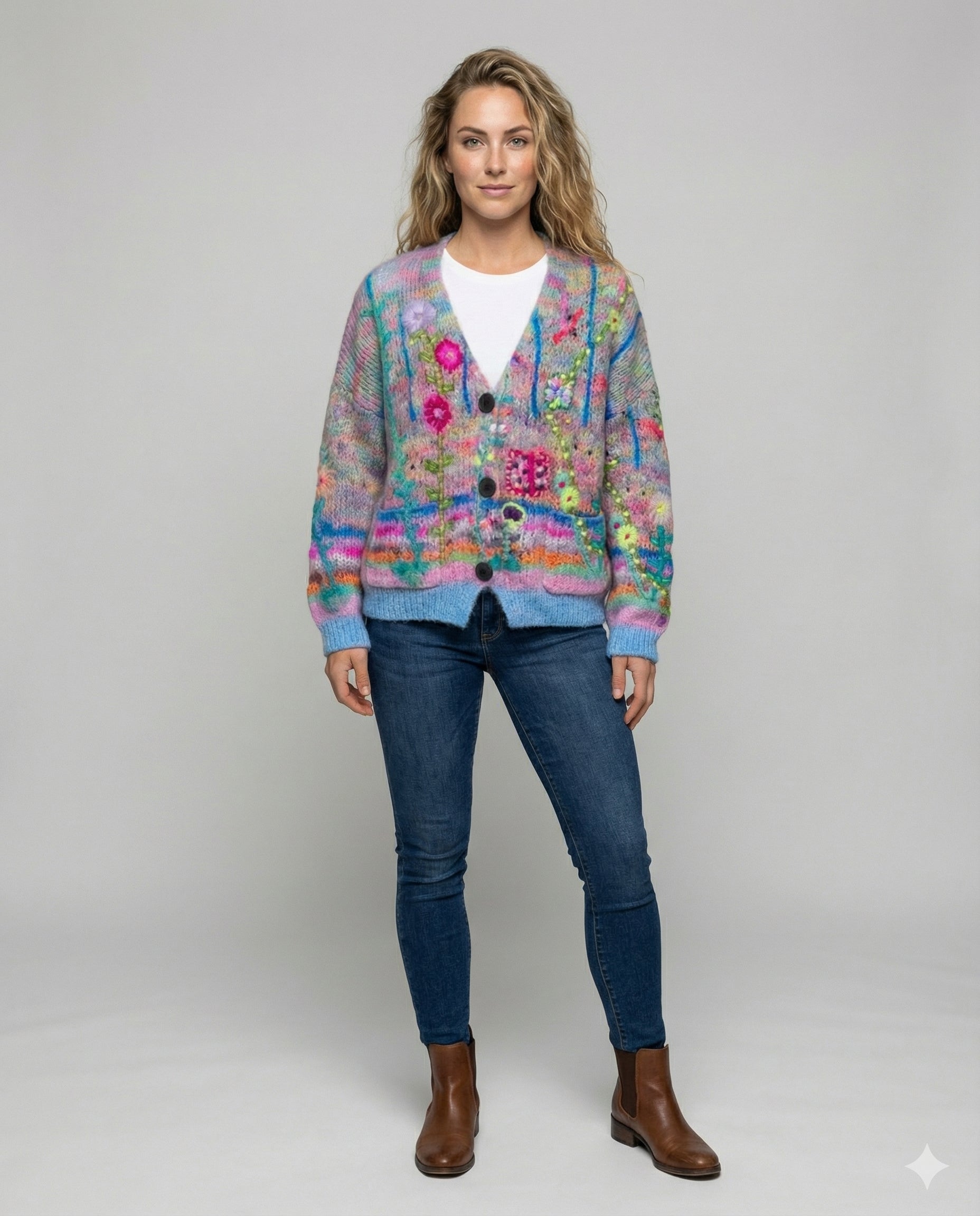 Pull Avec Motif Floral Pour Femme | Idéal Pour Toutes Saisons