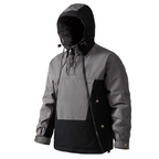 Veste D’Hiver Zippée avec Capuche Amovible pour Homme | Idéale pour Saison Froide