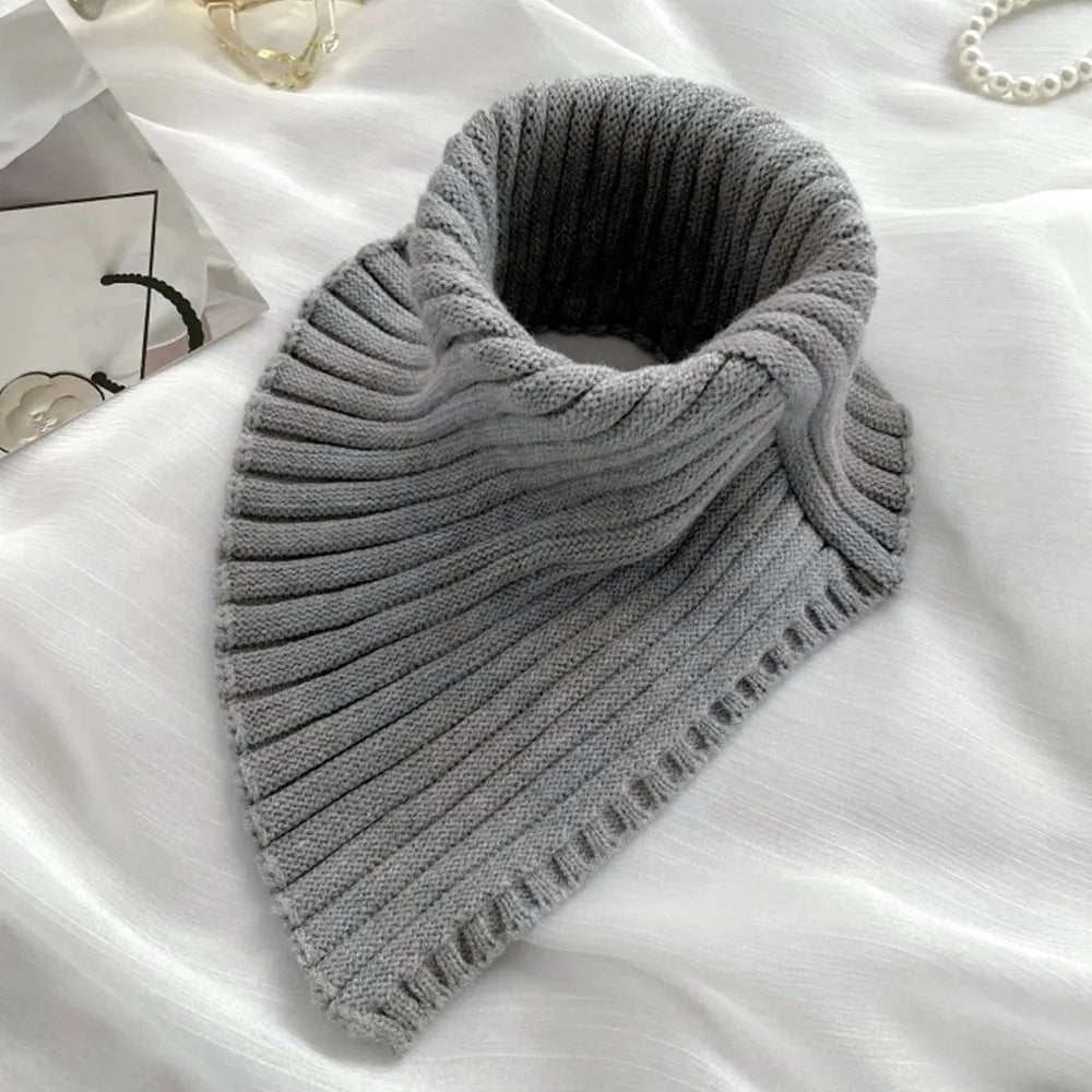 Col Chauffant avec Design à Revers pour Adultes | Idéal pour l’Hiver