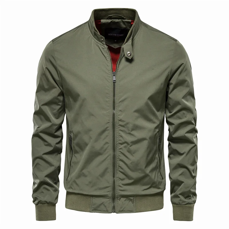 Veste Légère À Coupe Ajustée Pour Hommes | Idéale Pour Printemps