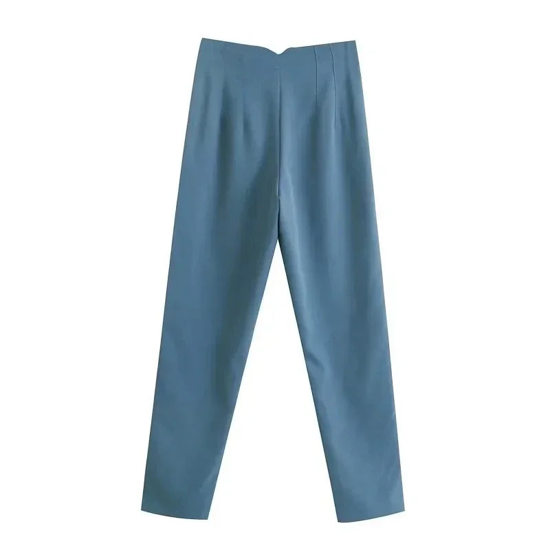 Pantalon Classique Avec Coupe Droite Pour Femmes | Idéal Pour Travail Et Occasions