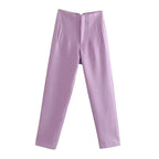 Pantalon Classique Avec Coupe Droite Pour Femmes | Idéal Pour Travail Et Occasions
