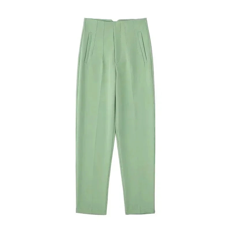 Pantalon Classique Avec Coupe Droite Pour Femmes | Idéal Pour Travail Et Occasions
