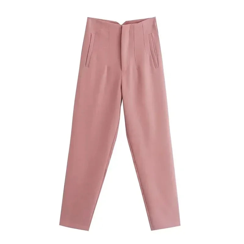 Pantalon Classique Avec Coupe Droite Pour Femmes | Idéal Pour Travail Et Occasions