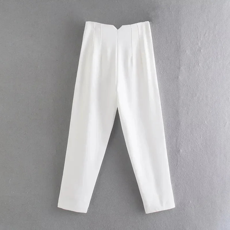 Pantalon Classique Avec Coupe Droite Pour Femmes | Idéal Pour Travail Et Occasions