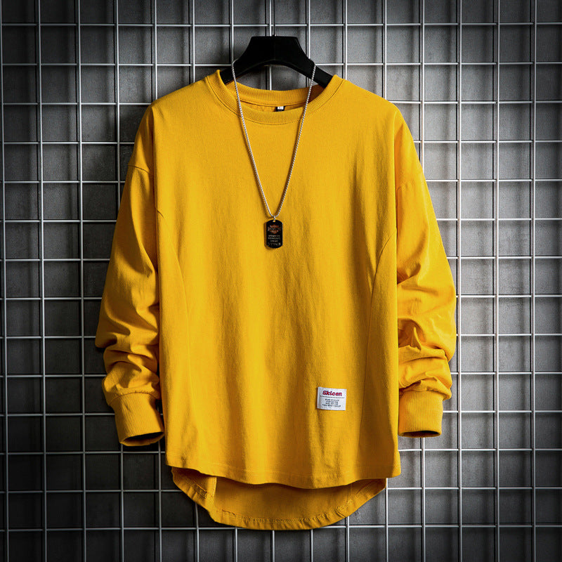 Pull En Maille Coupe Oversize Avec Col Rond Et Ourlet Allongé Pour Homme | Idéal Pour Usage Quotidien