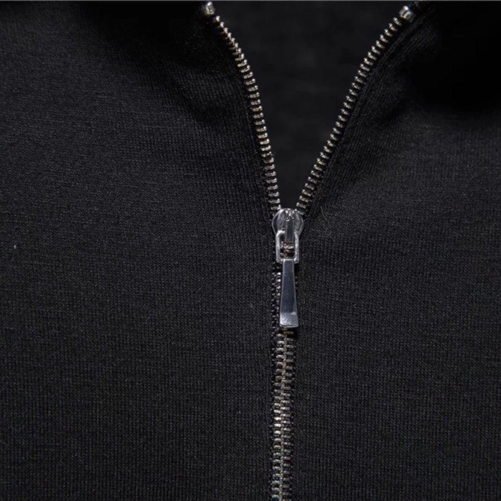 Chemise À Manches Courtes Avec Fermeture Zippée Pour Homme | Idéale Pour Un Usage Quotidien