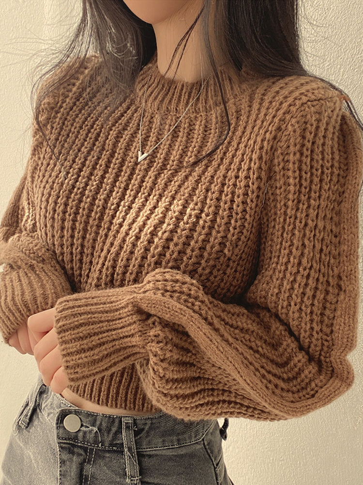 Pull Ample avec Manches Longues pour Femme | Idéal pour l’Automne Et l’Hiver